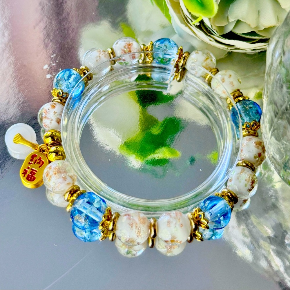 Lucky wealthy healthy good energy bracelet
